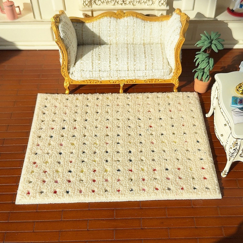 bjd迷你地毯模型12分微缩毛绒地垫ob11袖珍摆件拍8分娃屋摄道具,玩具/童车/益智/积木/模型,家居/生活场景,淘宝优惠券,粉丝福利购,淘宝优惠卷