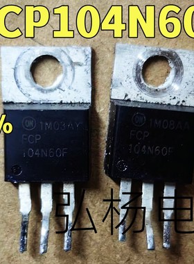 原装进口拆机 FCP104N60F 37A 600V TO-220 测试好发货