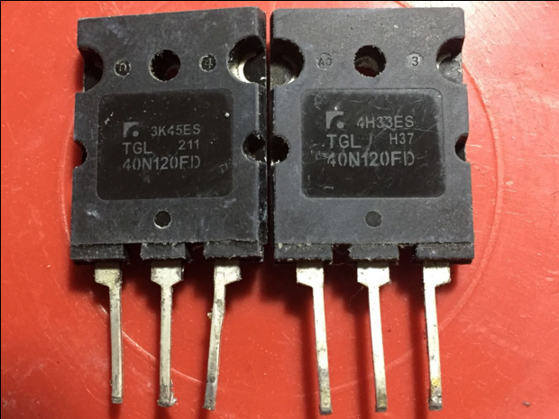 进口大芯片拆机原字 TGL40N120FD=FGL40N120AND 电焊机专用IGBT管