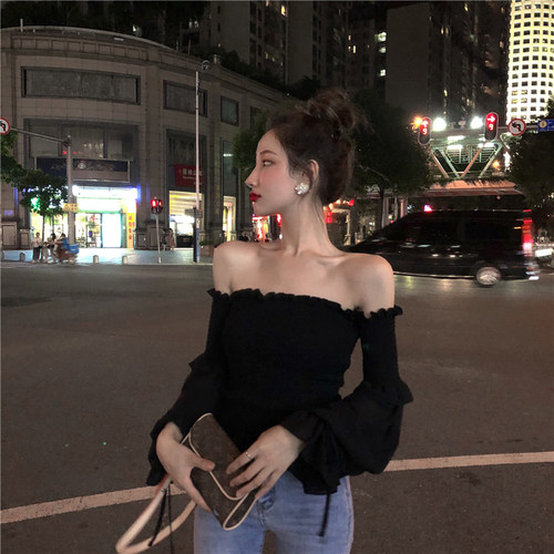设计感小众修身显瘦百搭上衣女装
