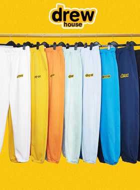 DREW house春秋新款笑脸长裤子男女情侣同款高街潮牌休闲裤卫裤