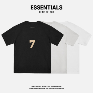 正确版本 FEAR OF GOD FOG第七季7小众潮美式高街宽松男士短袖T恤