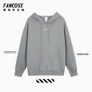 正确版本-FEAR OF GOD FOG联名宽松限定双帽衫连帽同款高街卫衣潮