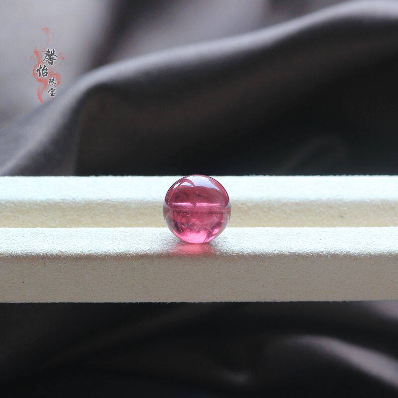 冷紫碧玺单珠散珠12 12.2MM玻璃体多宝手链DIY配珠