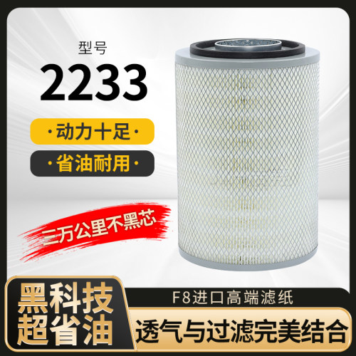 K2233铁盖毡芯高品质空滤