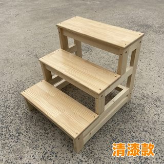 实木阶梯家用楼梯踏步两步三步两用置物登高台阶脚踏凳飘窗台爬梯