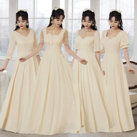 Платье подружки невесты для школьников, США, большой размер, яркий броский стиль