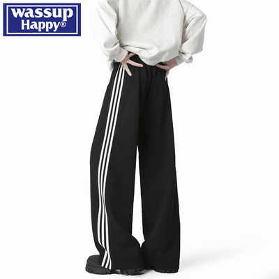 wassuphappy潮流休闲裤男