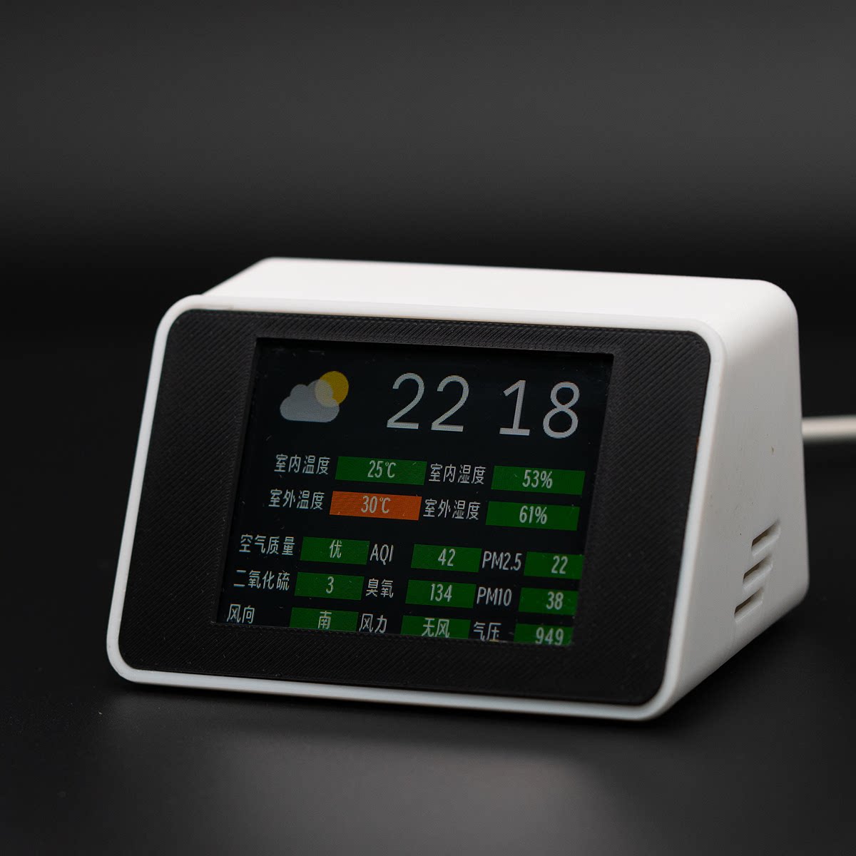 Smart Desktop Weather Station: Touch Screen Perpetual Calendar - Product image 5