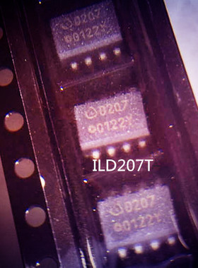 D207 贴片光电耦合器 ILD207T 封装SOP-8  现货