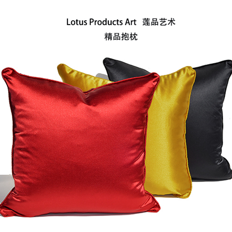 轻奢简约客厅沙发抱枕大靠枕