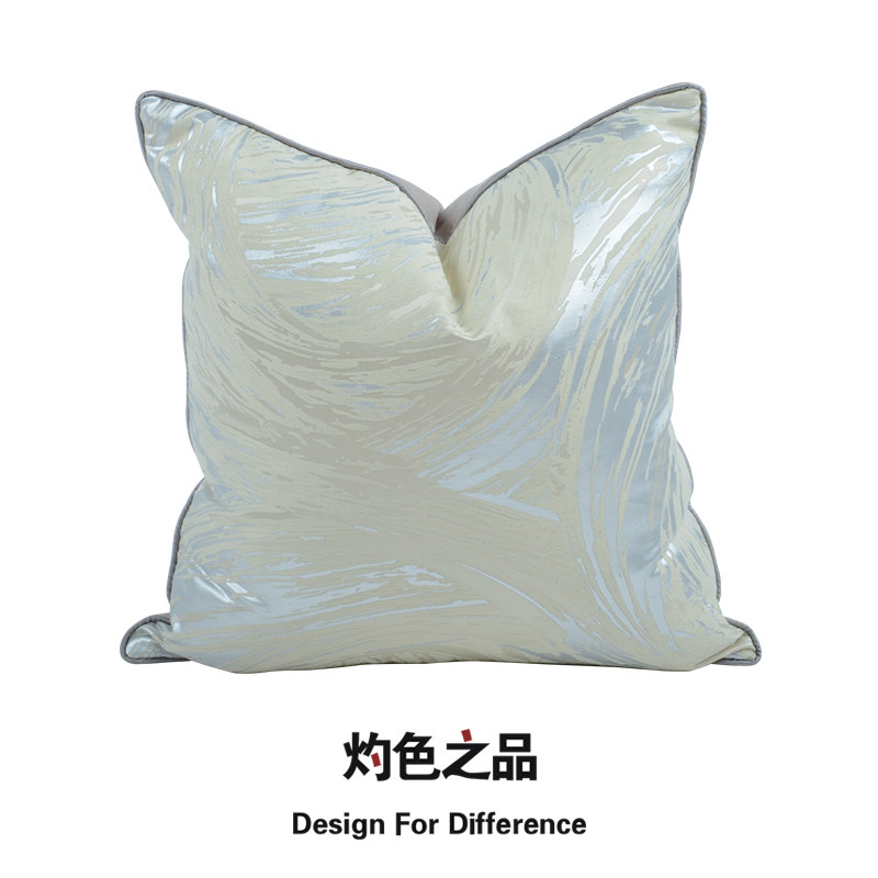 北欧灰金方形抱枕套样板房软装客厅沙发卧室床头靠垫腰枕靠背靠枕,居家布艺,靠垫/抱枕,淘宝优惠券,粉丝福利购,淘宝优惠卷