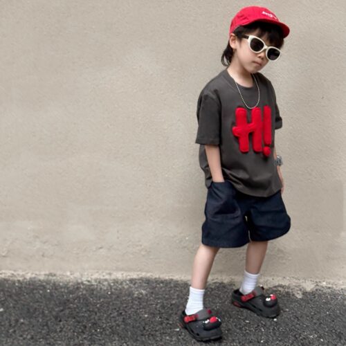 300g克重立体图形设计感T