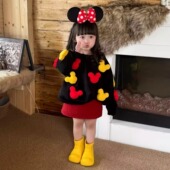 圆领卫衣童装 SQQZ 满身米奇长袖 原创立体塞棉 PROJECT秋冬儿童款