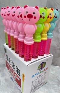 华彩泡泡水玩具泡泡棒小狗泡泡机泡泡枪新款益智玩具亲子互动