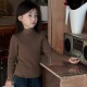 洋派儿童百搭打底针织衫 时尚 新款 女童套头毛衣2025冬季 女 休闲童装