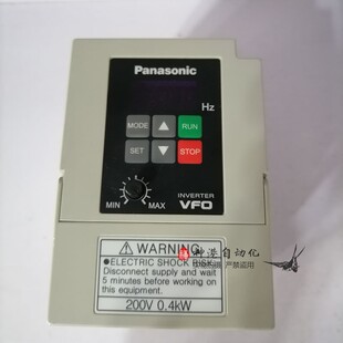 松下变频器BFV00042GK  9成新
