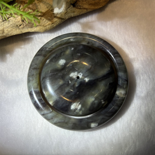 和田玉手镯平安扣烟紫手把件吊坠手串原石原料析木河磨玉摆件岫玉