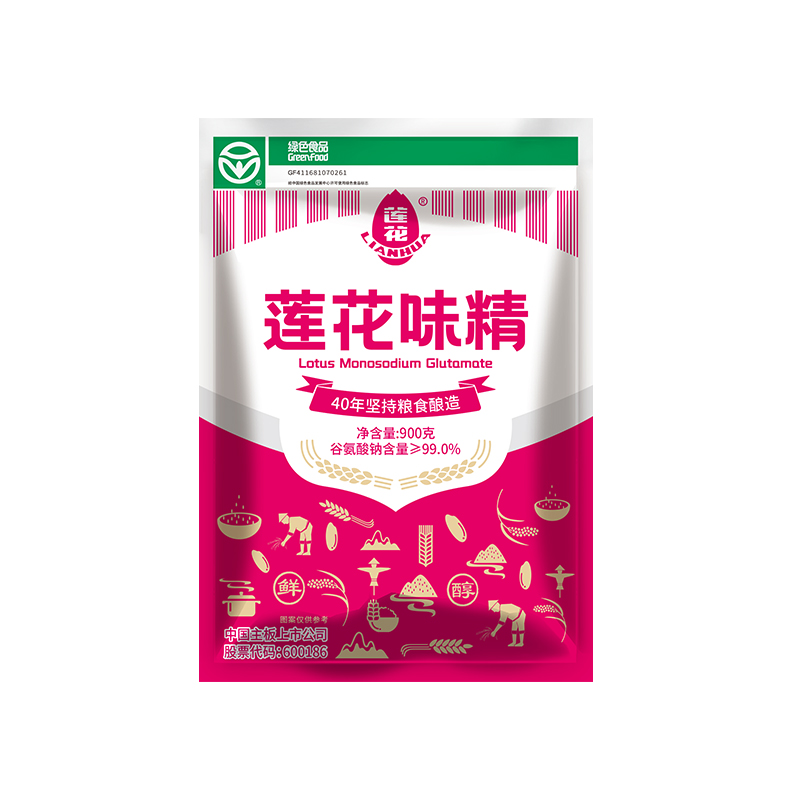 莲花味精大袋商用900g