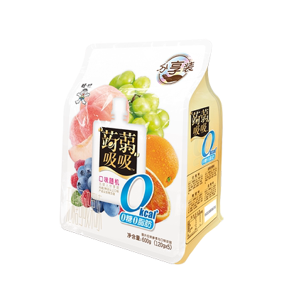 旺旺0卡蒟蒻吸吸果冻0糖0脂肪