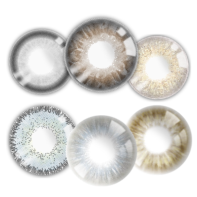 韩后美瞳年抛女官网正品小直高度数定制散光自然隐形近视眼镜日戴