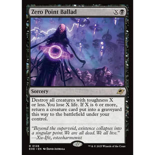 归零点谣曲 Zero 英文 北境卡牌 金 EOE 万智牌 Ballad Point