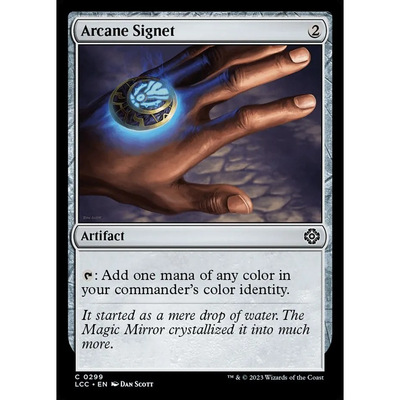 【北境卡牌】万智牌 秘法印记 Arcane Signet LCC 英文平卡 铁