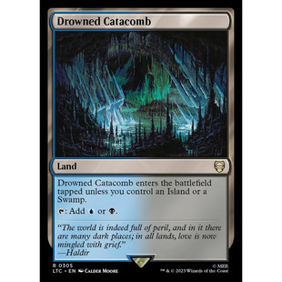 【北境卡牌】万智牌 水没墓穴 Drowned Catacomb LTC 中/英文平卡