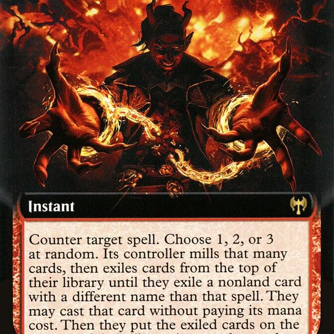 【北境卡牌】万智牌 提勃的诈术 Tibalt's Trickery KHM 英文扩平