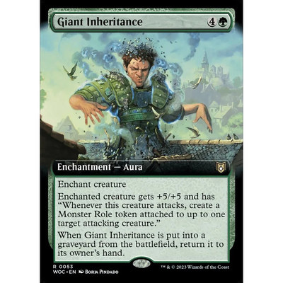 万智牌 巨人传承 Giant Inheritance WOC 中/英文扩画平/闪卡 金