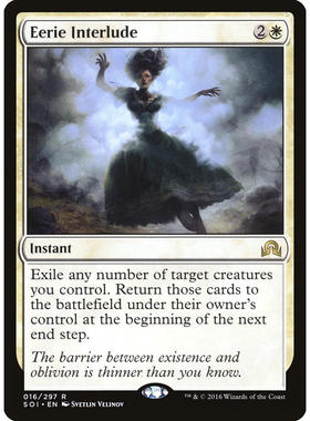 【北境卡牌】万智牌 神秘插曲 Eerie Interlude SOI 英文平卡 金