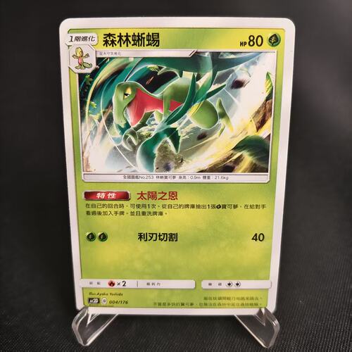 PTCG卡牌森林蜥蜴预组平004