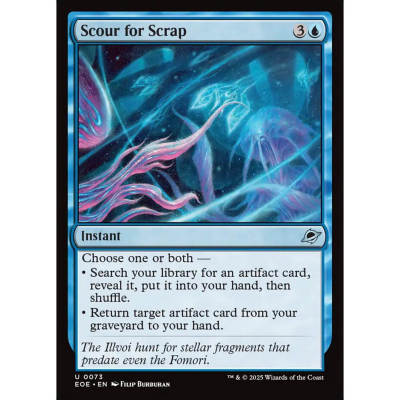 【北境卡牌】万智牌 搜刮碎片 Scour for Scrap EOE 英文 银