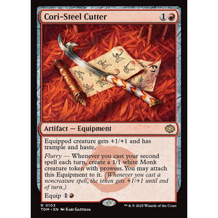 万智牌 科黎钢介刀 Cori-Steel Cutter TDM 英文平/闪卡 金