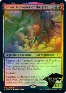 万智牌指挥官C20 Silvar, Devourer of the Free无拘吞噬兽席尔瓦