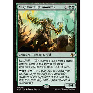 万智牌 狂态谐颂者 Mightform Harmonizer EOE 英文平/闪卡 金