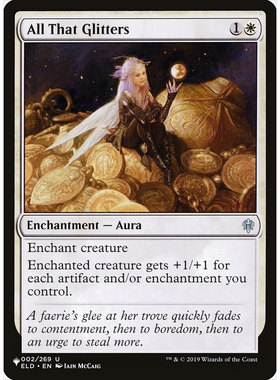 【北境卡牌】万智牌 闪光宝物 All That Glitters LIST 英文平卡