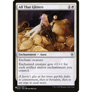 【北境卡牌】万智牌 闪光宝物 All That Glitters LIST 英文平卡
