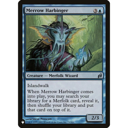 【北境卡牌】万智牌 先兆美洛 Merrow Harbinger LIST 英文平卡