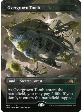 【北境卡牌】万智牌 蔓生墓园 Overgrown Tomb UNF 英文平卡 金