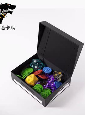 GAMEGENIC指示物收纳盒万智牌宝可梦骰子指示物Token加傲乐收纳盒