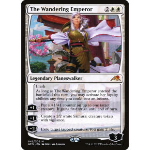 【北境卡牌】万智牌 飘萍皇 The Wandering NEO 英文带标平 秘稀