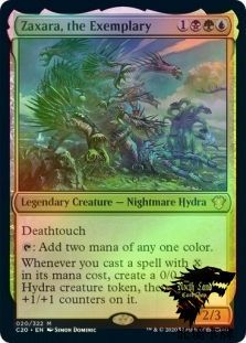 万智牌 指挥官2020 C20 Zaxara, the Exemplary  完美模范札哈拉