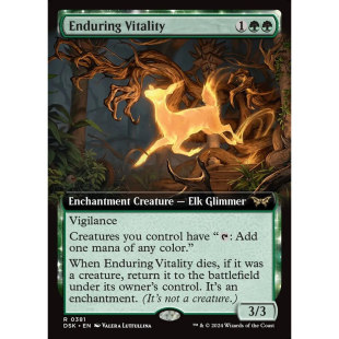 万智牌 永续活力体 Enduring Vitality DSK 英文扩画平/闪卡 金
