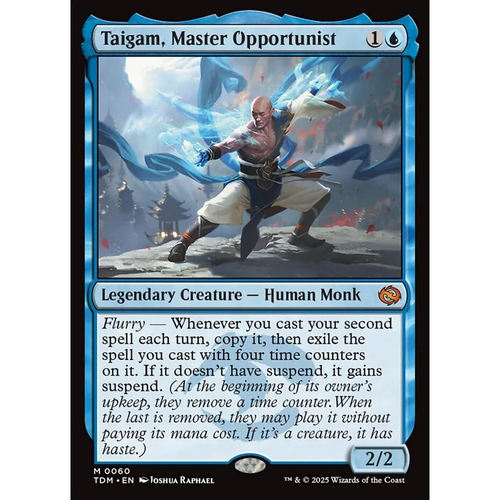 万智牌 临机高僧泰伽姆Taigam, Master Opportunist TDM英文平/闪
