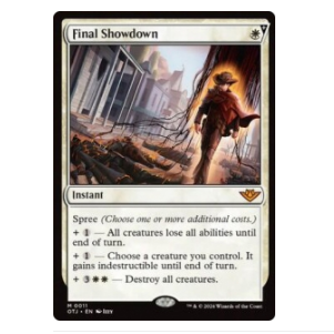 万智牌卡牌最终对决英文日印平