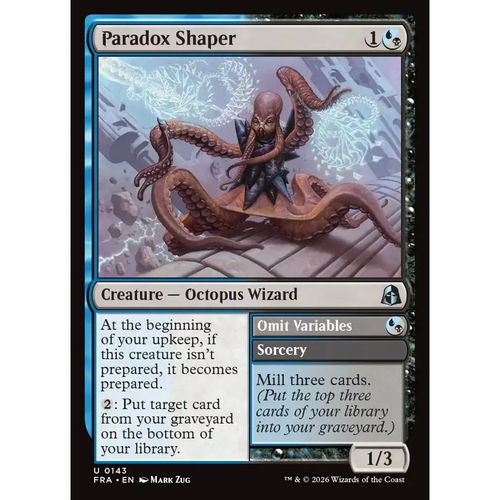 【北境卡牌】万智牌 悖论塑师 Paradox Shaper FRA 英文平/闪卡