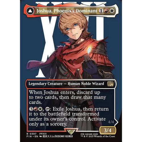 不死鸟显化者约书亚 Joshua,Phoenixs Dominant FIN英文异画平/闪