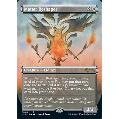 【北境卡牌】万智牌 塑质恶体 Matter Reshaper SLD 英文平卡 金