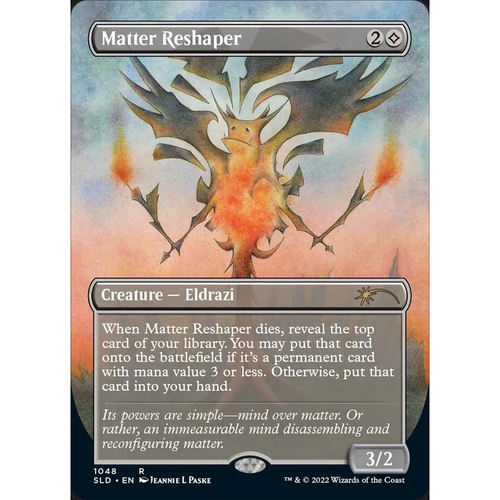 【北境卡牌】万智牌 塑质恶体 Matter Reshaper SLD 英文平卡 金